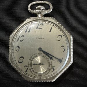 1927 Elgin Grade 315 12s Model 3 15j Pocket Watch Gold Filled Case~Runs